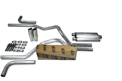 Ford F150 15-20 2.5'' Dual Exhaust Kits Borla Pro XS Clamp Tip Side