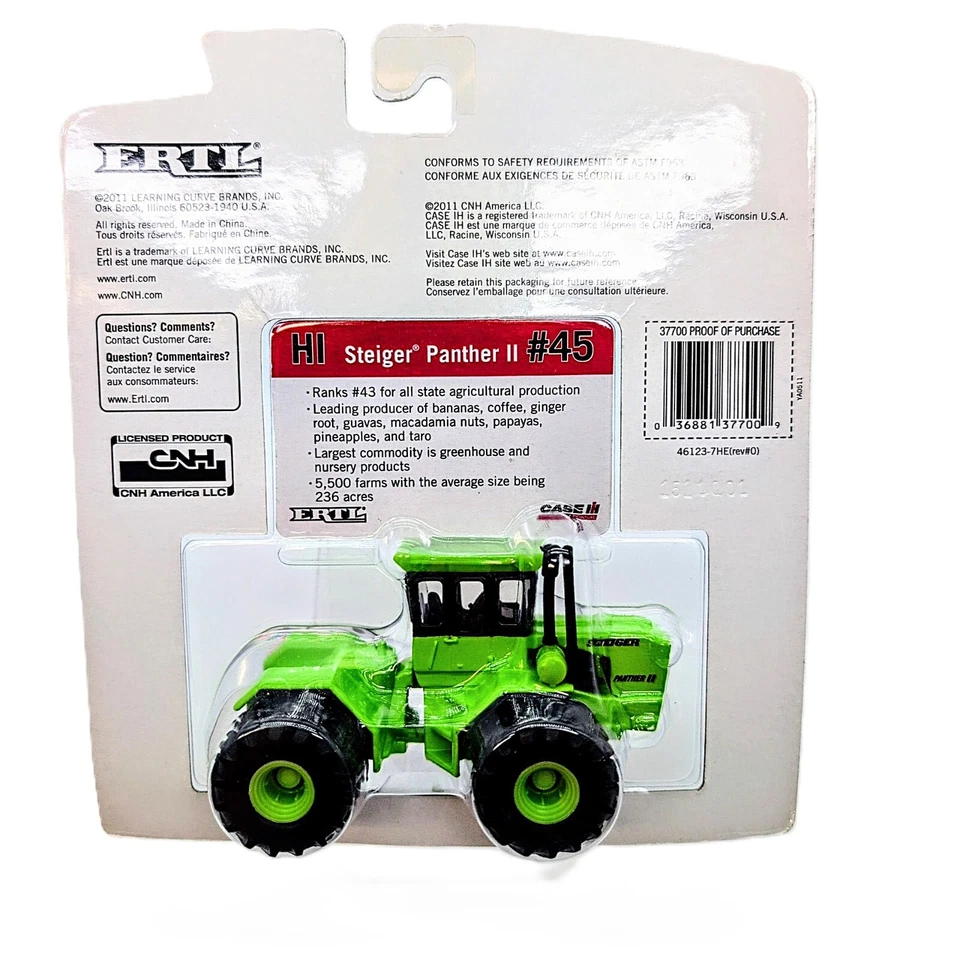 1/64 Case IH Steiger Panther 11 4WD Hawaii State Tractor With Duals - Image 2 of 2