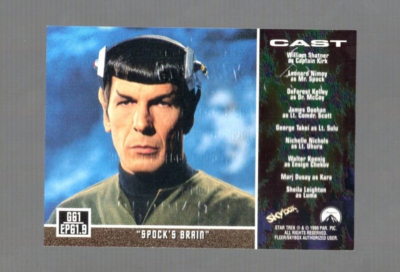 1999 SKYBOX STAR TREK THE ORIGINAL SERIES SEASON 3 GOLD PLAQUE
