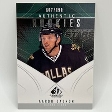 2009-10 Upper Deck SP Game Used Aaron Gagnon RC #190 /699