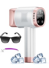 Aopvui Laser Hair Removal for Women and Men, IPL with Ice-Cooling System