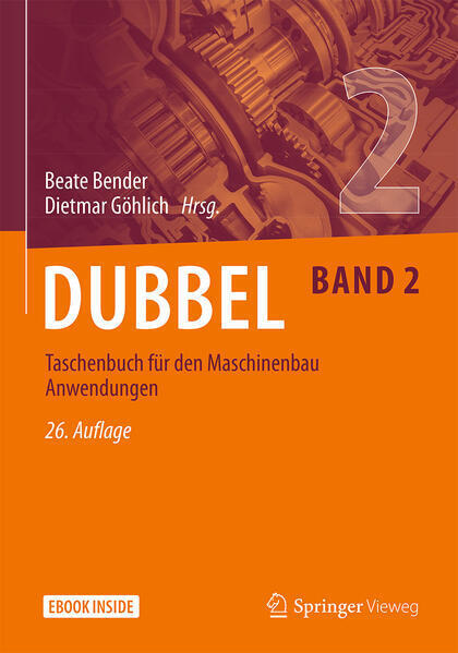 Thumbnail - Dubbel Taschenbuch Für Den Maschinenbau Anwendungen | Deutsch