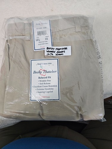 Becky Thacher NWT -Khaki Shorts- girls plus size- 16 and 1/2 (Unopened) - Picture 3 of 3