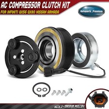 Ac Compressor Clutch Kit For Infiniti Qx56 Qx80 Nissan Armada Nv2500 Titan Xd
