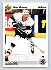 1991-92 Upper Deck #415 Brian Benning  Los Angeles Kings 