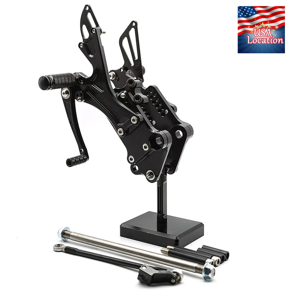 Reposapiés estriberas trasero para KTM Duke 125 200 390 2011-2017 RC250 RC390 GP EE. UU. Foto 2 de 4