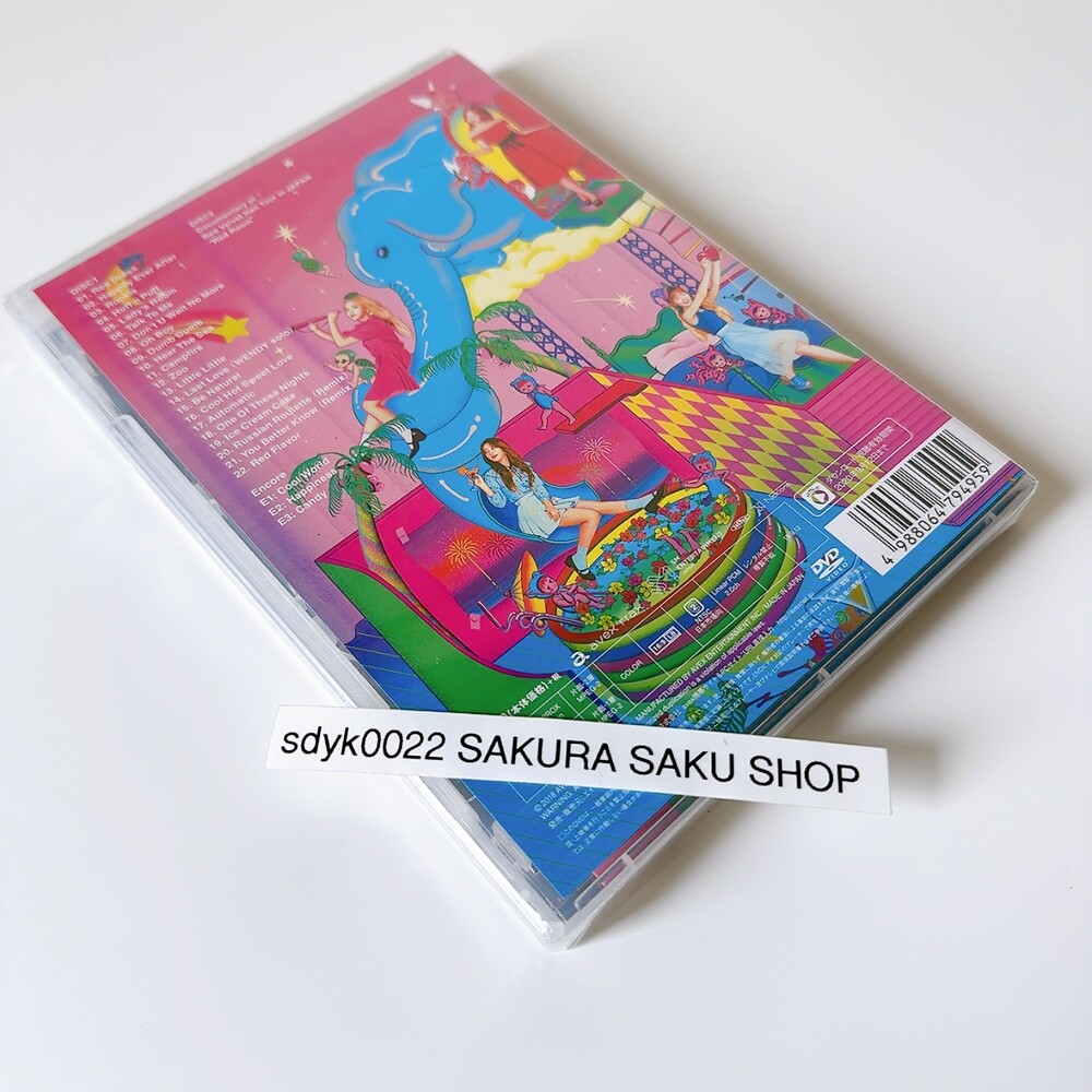 Red Velvet 1st Concert Red Room in JAPAN 2DVD Region 2 AVBK