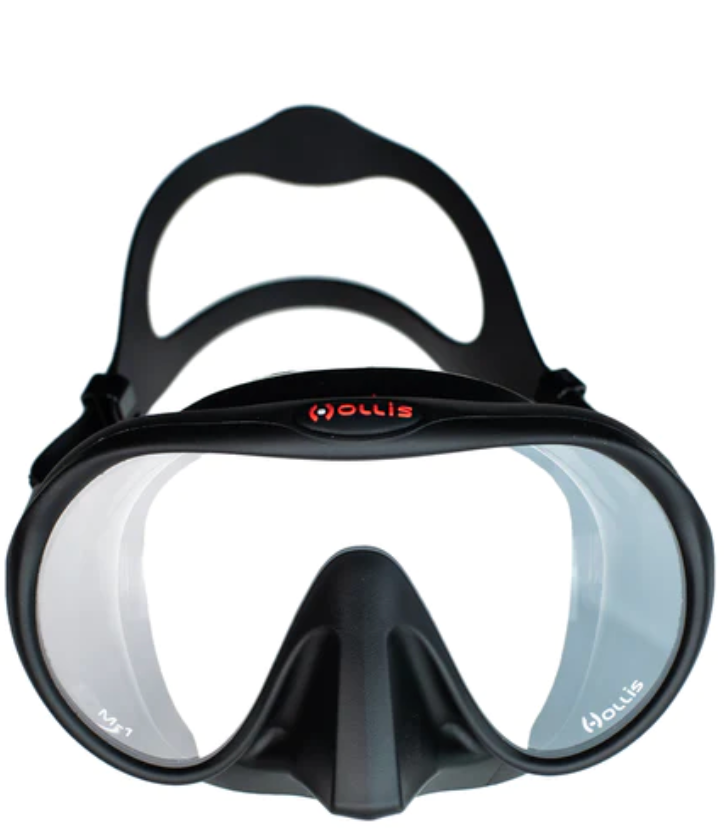 Hollis マスク　M-1 205.4500.07 HOLLIS M-1 (M1) Mask - Black - 205.4500.07 - SCUBA DIVING