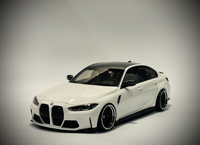 1/18 MINICHAMPS BMW M3 G80 2020 Metal Diecast Model Car White 