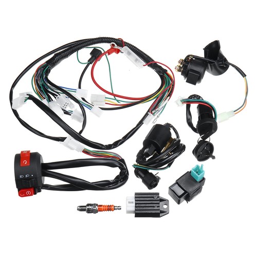 Electrics Wiring Harness Coil CDI For 70cc 110cc 125cc ATV Quad Bike Go Kart - Picture 3 of 16