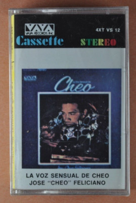 JOSE CHEO FELICANO La Voz SensualSALSA VAYA 4XT VS 12 Latin cassette  NEW