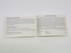 RBI Baseball Tengen Authentic NES Nintendo Manual Only *