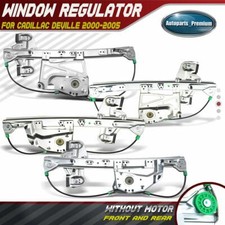 4x Power Window Regulator For Cadillac Deville 2000-2005 Front Rear Left Right