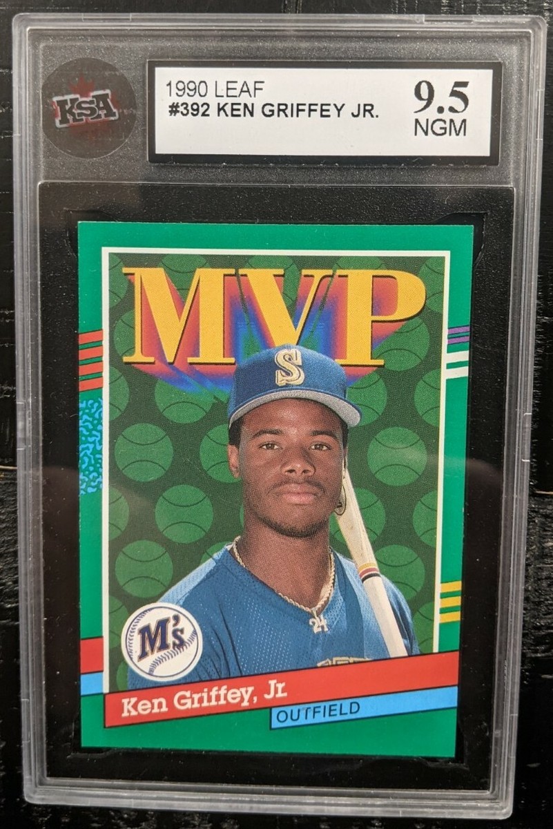 1990年 ケン ・ グリフィー Jr.入りランダムセット2154 1990 Leaf KEN GRIFFEY JR KSA 9.5 NGM Gem Mint All Star MVP