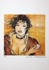 MANARA STAMPA FIRMATA DAL PORTFOLIO MOLLY 4 - P.A.