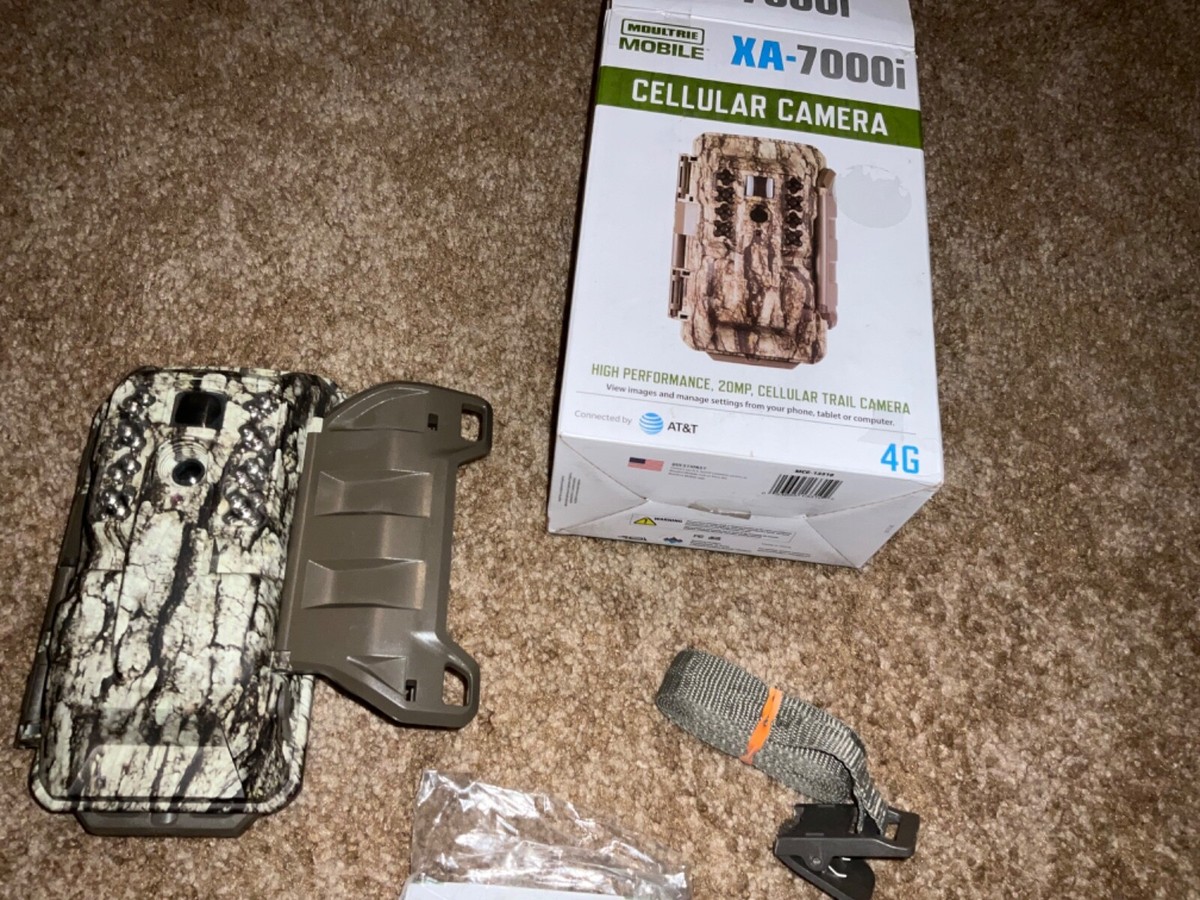 MOULTRIE MOBILE XA-7000i Cellular Trail Camera 20MP AT&T 4G MG-13310