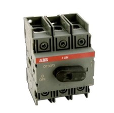 OT30F3, Abb, Non-Fused Disconnect Switch, 30 Amp, 3-Pole