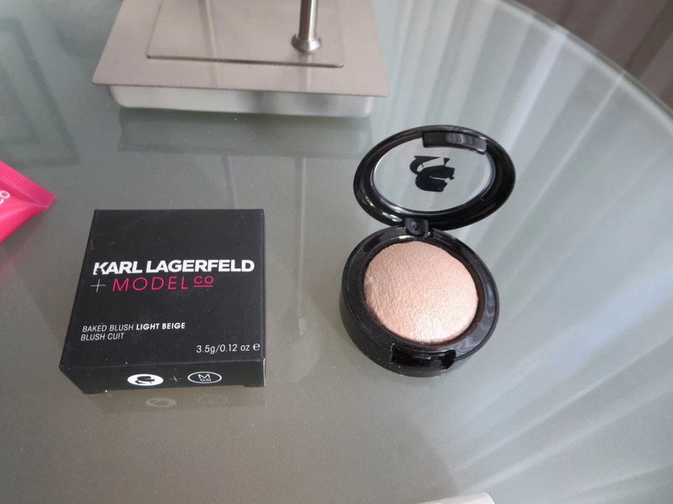 ModelCo Karl Lagerfeld- Instant Radiance, Gel-Eyeliner, Blush + Luxie Pinsel - Bild 2 von 4