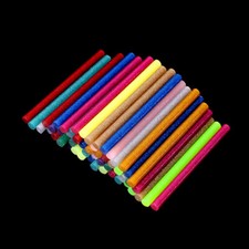 60pcs/pack Multi color glitter hot glue sticks non-toxic high adhesive sti9 GF 0.13 per stick
