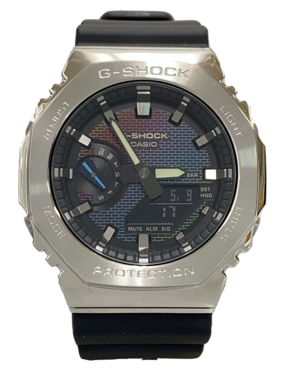 G-SHOCK　 GM-2100RW-1AJF G-SHOCK CASIO G-SHOCK GM-2100RW-1AJF Black/Multicolor Resin Quartz