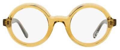 Moncler Round Eyeglasses ML5194 045 Transparent Brown 48mm  display picture 1