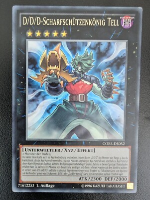 D/D/D-Scharfschützenkönig Tell CORE-DE052 Rare DE NM YUGIOH