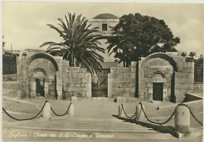 CAGLIARI -CHIESA DEI SS. COSIMO E DAMIANO POSTCARD
