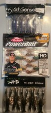 Berkley Power Bait Champ Craw 6th Sense Prawn & HDT Hi-Def Craw Ned Rig 
