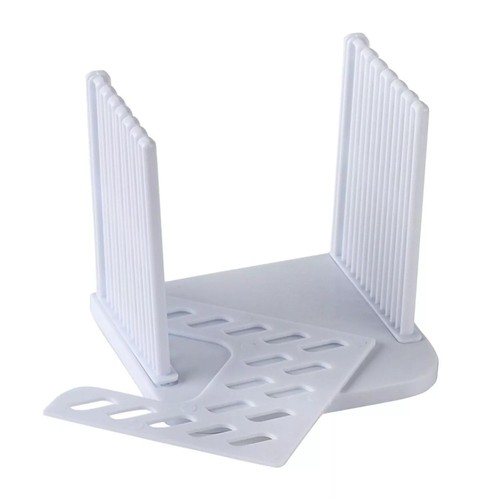 Bread Loaf Slicer Guide Kitchen Fold-able Adjustable Slicing Cutter Toast Tool