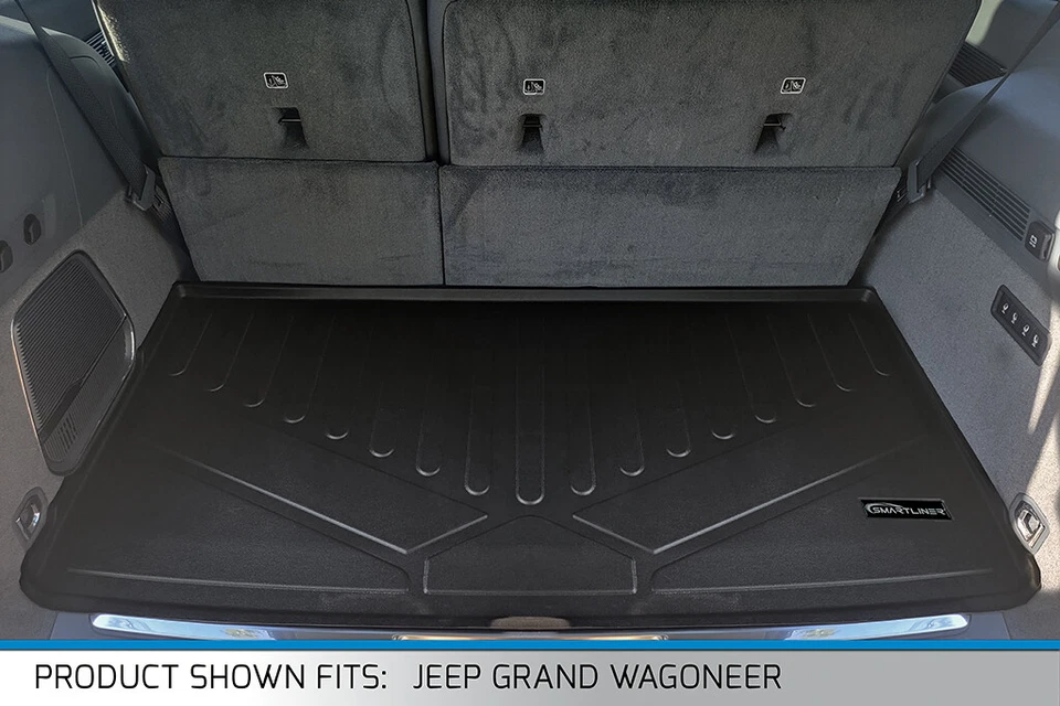 SMARTLINER Custom Fit Cargo Trunk Liner OEM TPE 2022-2025 Jeep Grand Wagoneer - Изображение 2 из 4