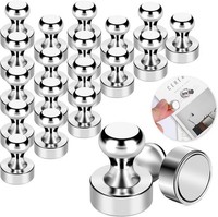 20 StüCk Neodym Magnete 12X16Mm Extra Stark FüR KüHlschrank & Pinnwand
