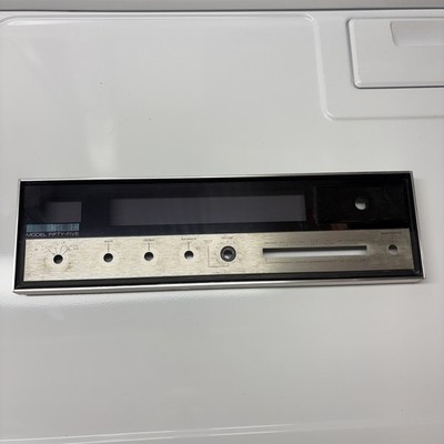 KLH Model Fifty-Five AM / FM Stereo Receiver FACE PLATE & GLASS ASSEMBLY ONLY