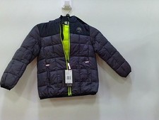 Gerry Torque Puffer Jacket Full-Zip Lightweight Hooded Boys XS Grey