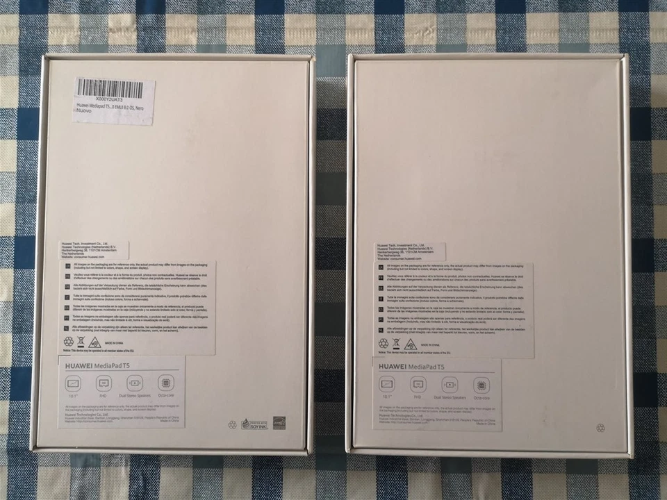 2 tablet Huawei MediaPad T5 10.1" 32GB e 64GB neri (leggere bene) - Immagine 2 di 4