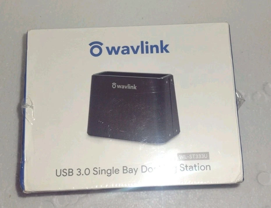 Wavlink USB 3.0 Single Bay Docking Station WL-ST333U New Sealed  - Image 4 of 4