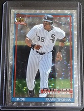 2026 Topps Series 1 1991 Topps Baseball Crackle Foilboard - Frank Thomas #T91-31