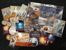 Spooky Halloween Sticker Set Of 25 With Envelope Handmade
