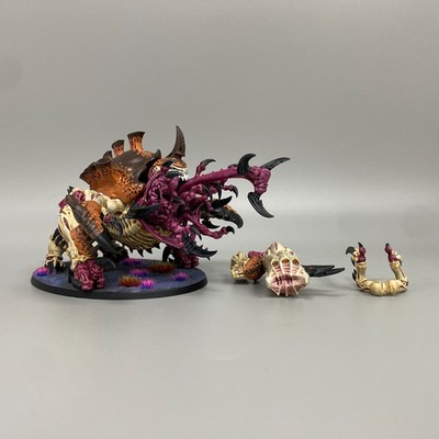 1 EXOKRINE/HARUSPEX TYRANIDEN WARHAMMER 40K BEMALT COCONUT CRAB TYRANIDEN MONSTER