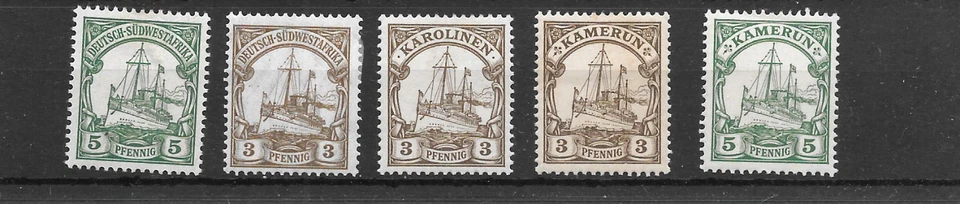 Südwestafrika, Kamerun  - LOT * - Bild 1 von 1