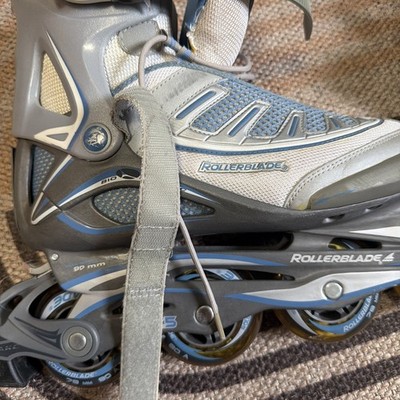 Rollerblade 810 Dynamic Men's Inline Skates Gray Blue Adult Fitness Recreational