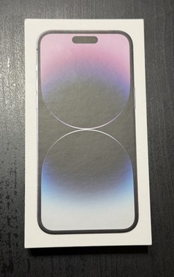 Apple iPhone 14 Pro Max Deep Purple 128GB Replacement Original Box No Phone
