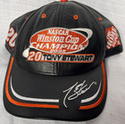 VINTAGE NASCAR Tony Stewart Home Depot RACING LEATHER HAT CAP  WINSTON CUP — photo 1