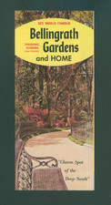 Bellingrath Gardens And Home Theodore Alabama Fold-Out Brochure