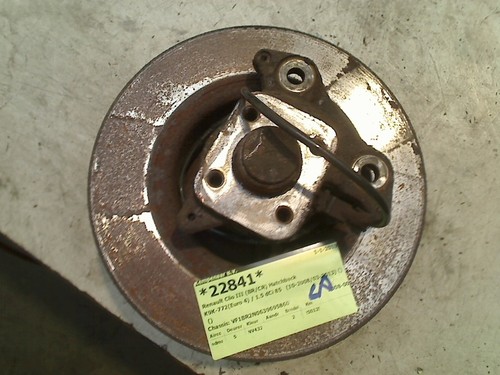 RADLAGER Renault Clio III (BR/CR) 2008