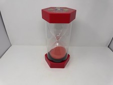 Webber 5 Minute Sand Timer Red Educational Classroom Game Timer 1 Foot Tall VTG