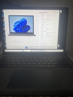 Microsoft Surface Laptop 4 8GB RAM Touchscreen 236GB SSD Intel Core.