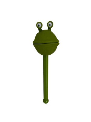 Educational Insights Puppet-on-a-Stick Kai Frog Green 12.5''- Mouth Opens