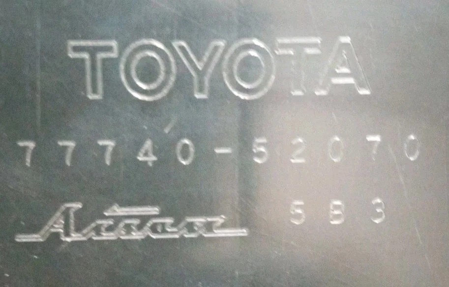 03-04 TOYOTA SCION ECHO XA XB BOTE DE CARBÓN DE VAPOR DE COMBUSTIBLE 77740-52070 OEM Foto 3 de 4