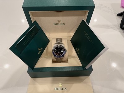 Rolex GMT Master II (Batman)New Reference# 126710 BLNR