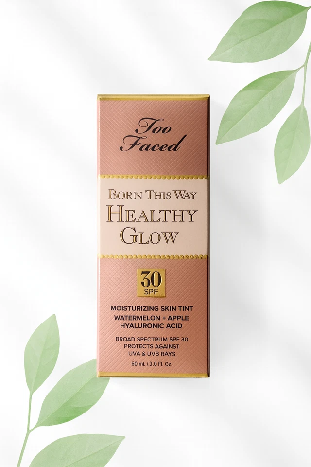 Too Faced Born This Way Healthy Glow SPF30 Skin Tint /VANILLA/ 2oz /60 ml NEW - Image 2 of 3